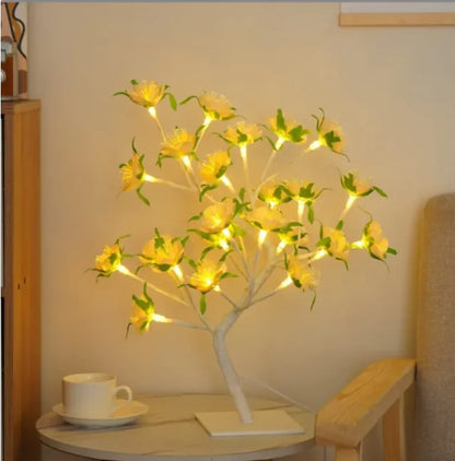 Romantic Rose Tree Lamp – Bedroom Decorative Light